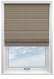 Pavillion, Grey - Roman Blind